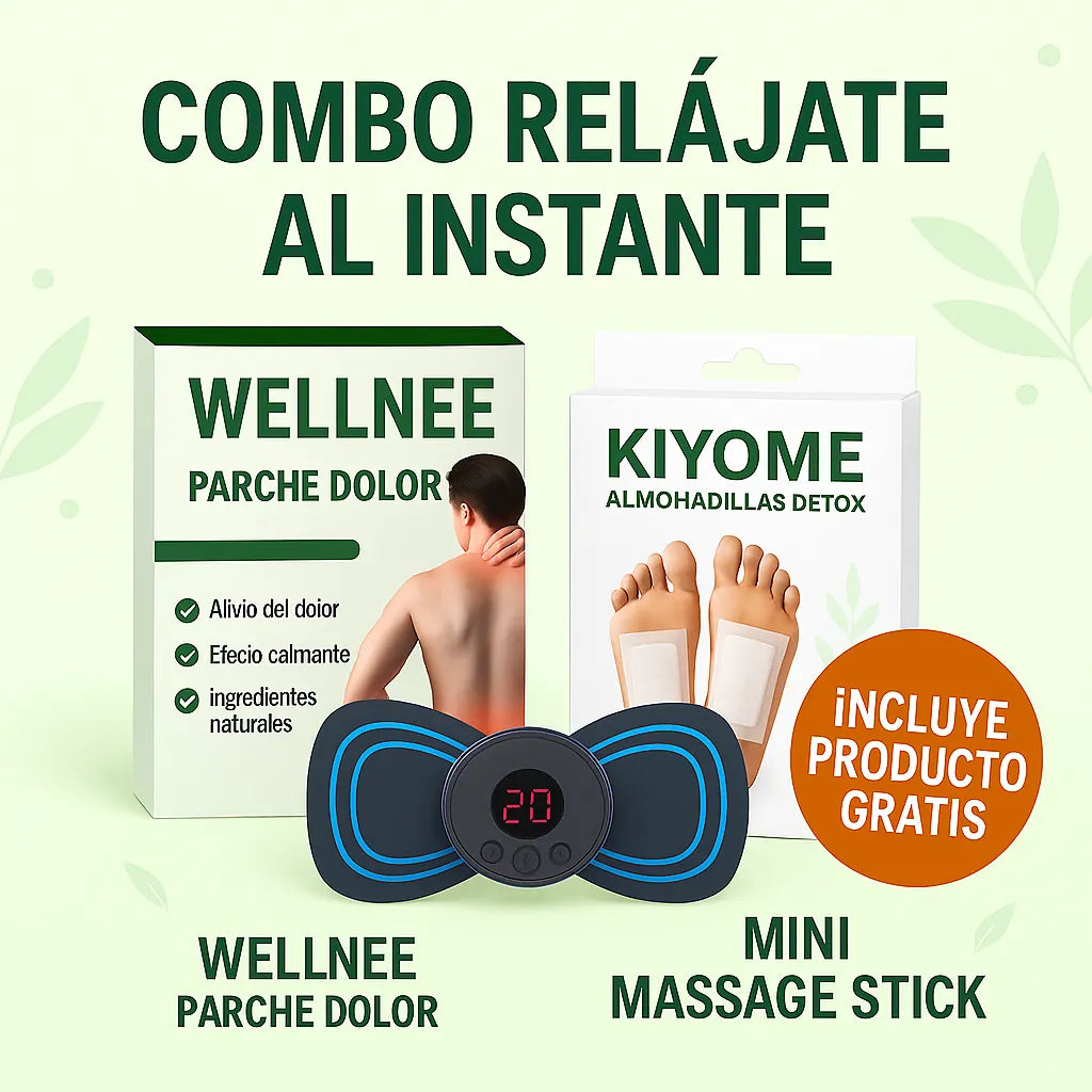 COMBO RELAJATE AL INSTANTE