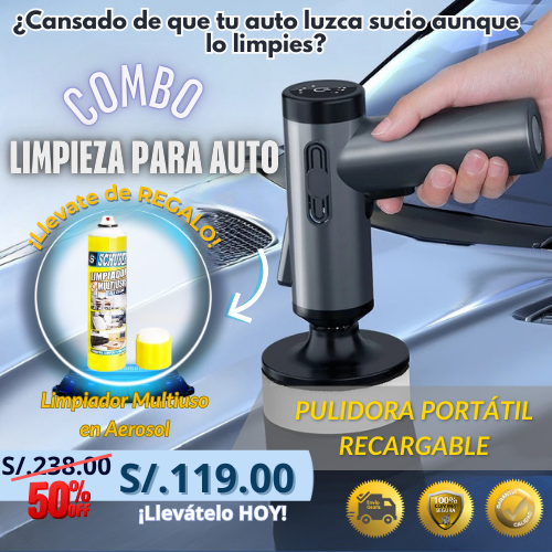 COMBO LIMPIEZA EN TU AUTO