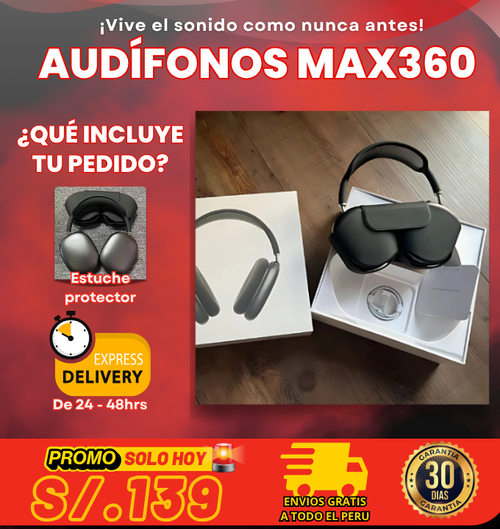 AUDIFONOS P9 MAX